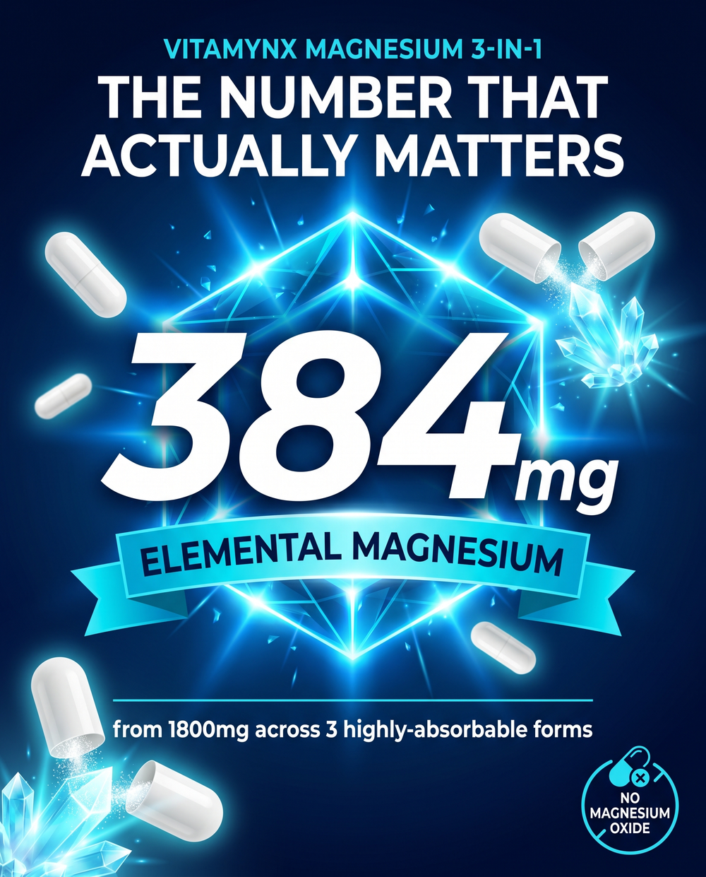 Magnesium Glycinate 3-in-1 — Calm capsules