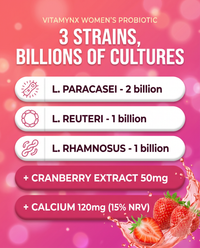 Women's Probiotic — Gut + cranberry gummies
