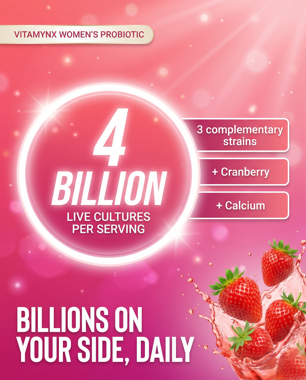 Women's Probiotic — Gut + cranberry gummies