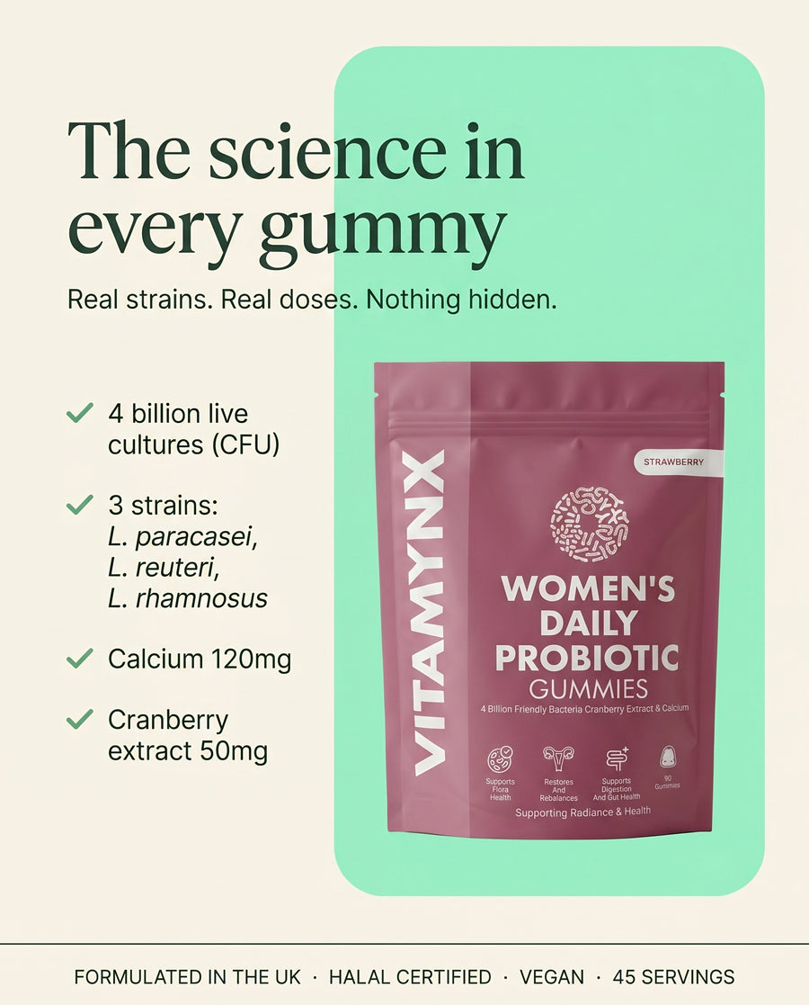 Vitamynx Womens Daily Probiotic - 03_science