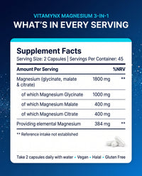 Magnesium Glycinate 3-in-1 — Calm capsules