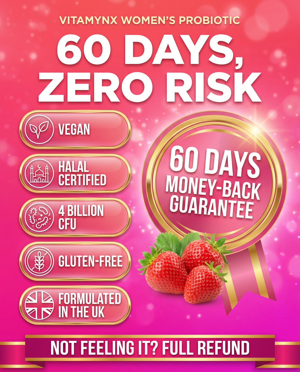 Women's Probiotic — Gut + cranberry gummies
