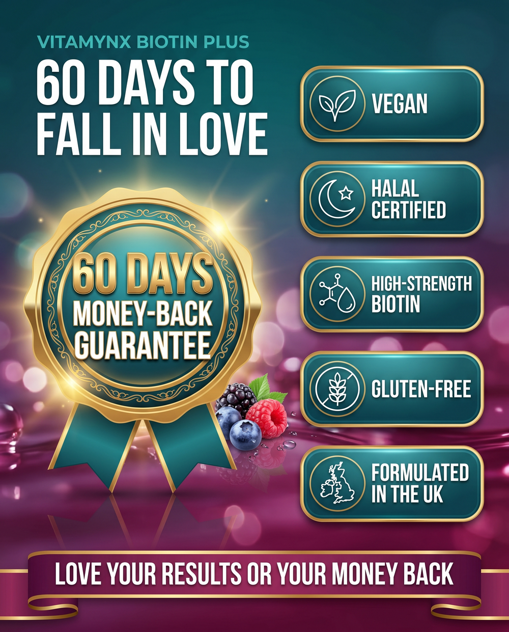 Biotin Plus — Hair, skin & nails gummies
